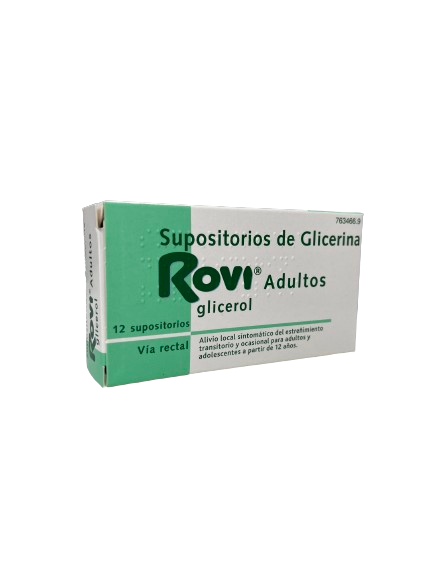 Supositorios Rovi adultos